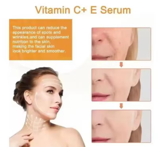 Facial essence Anti-aging Essence containing vitamin C, hyaluronic acid and retinol, Improves elasticity, Heals dry skin - Image 4