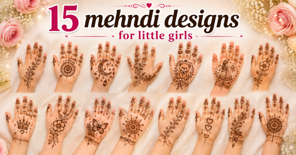 Little Girl Mehndi Designs