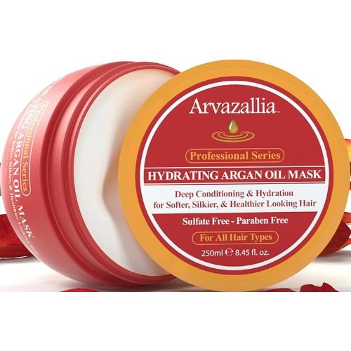 Arvazallia Hydrating Argan Oil Hair Mask & Deep Conditioner For Dry Hair - Image 3