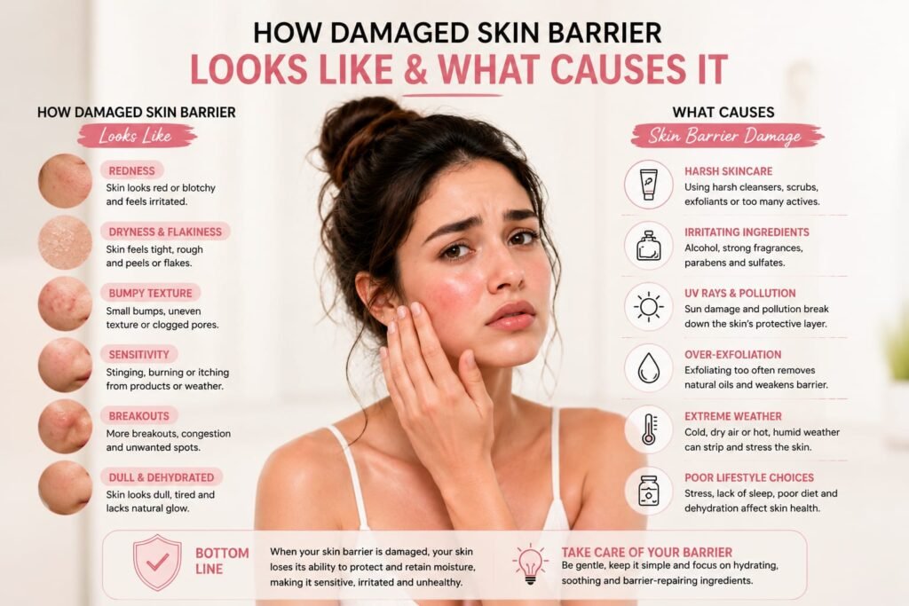 What Does a Damaged Skin Barrier Look Like