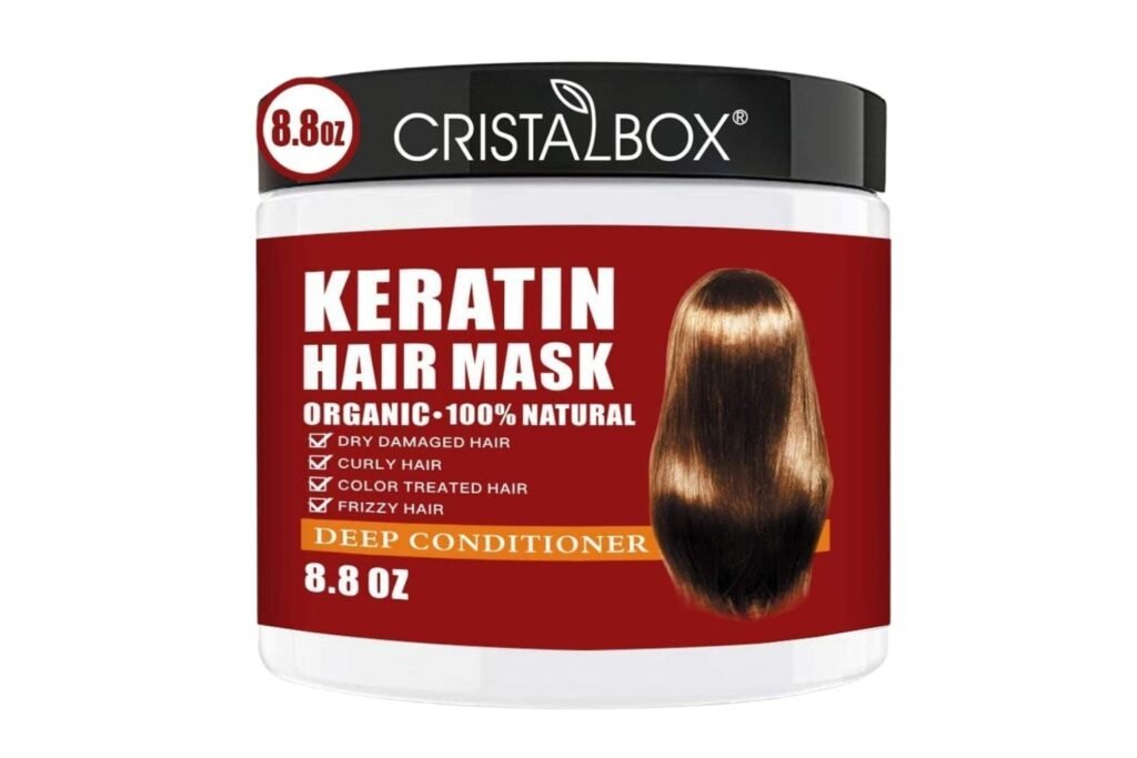 Cristalbox Keratin Hair Mask for dry frizzy hair