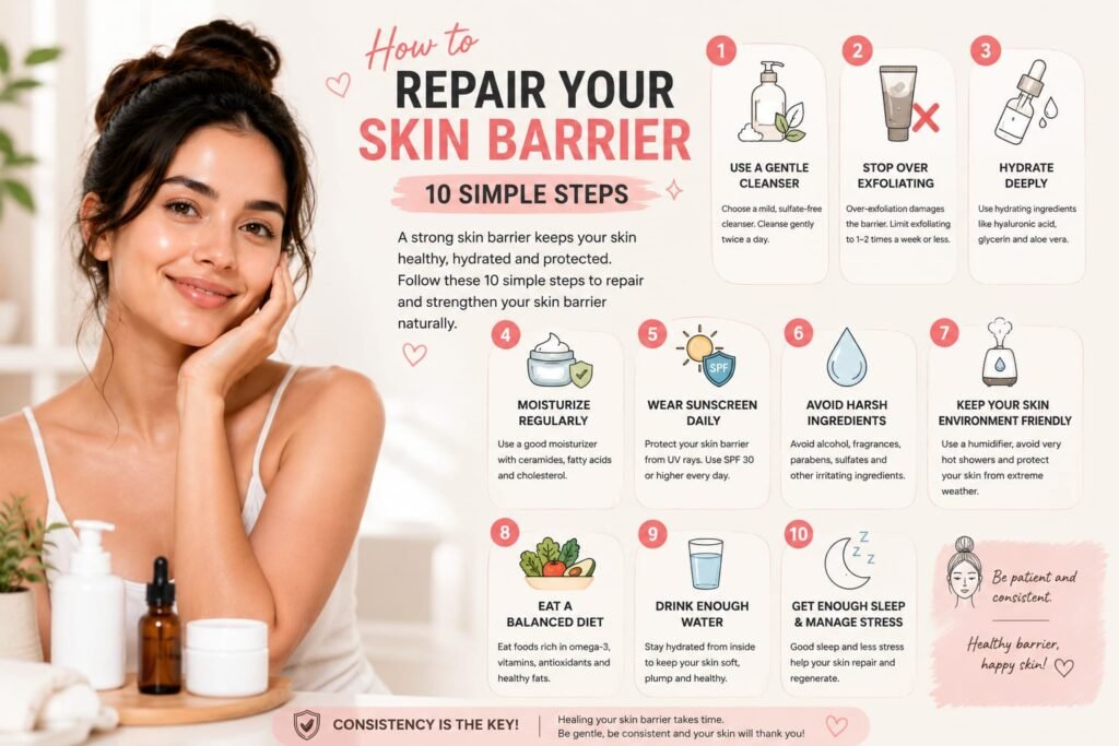 How to Repair Your Skin Barrier?