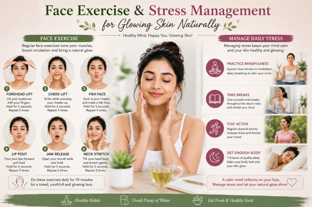 Sleep and self-care for healthy glowing skin
