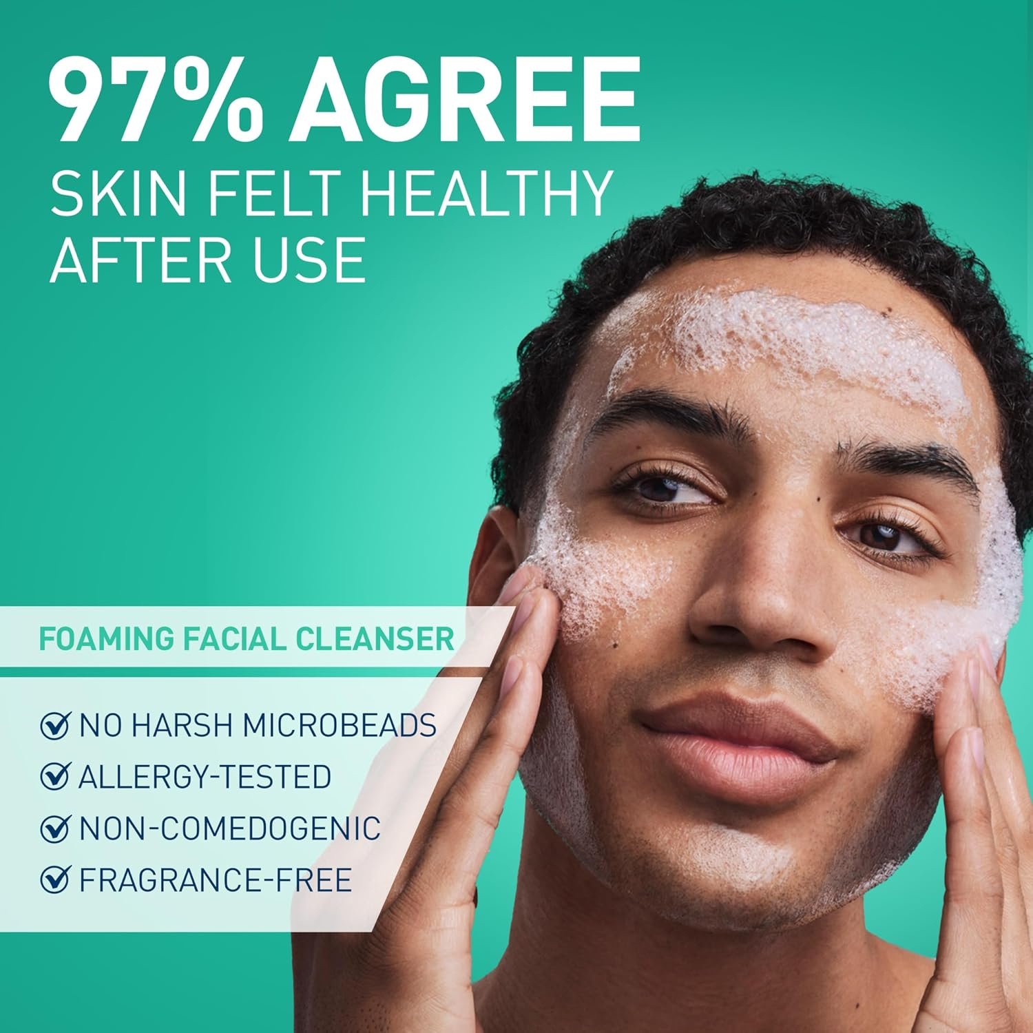 CeraVe Foaming Facial Cleanser, Face Wash for Oily Skin, 16fl oz - Image 4