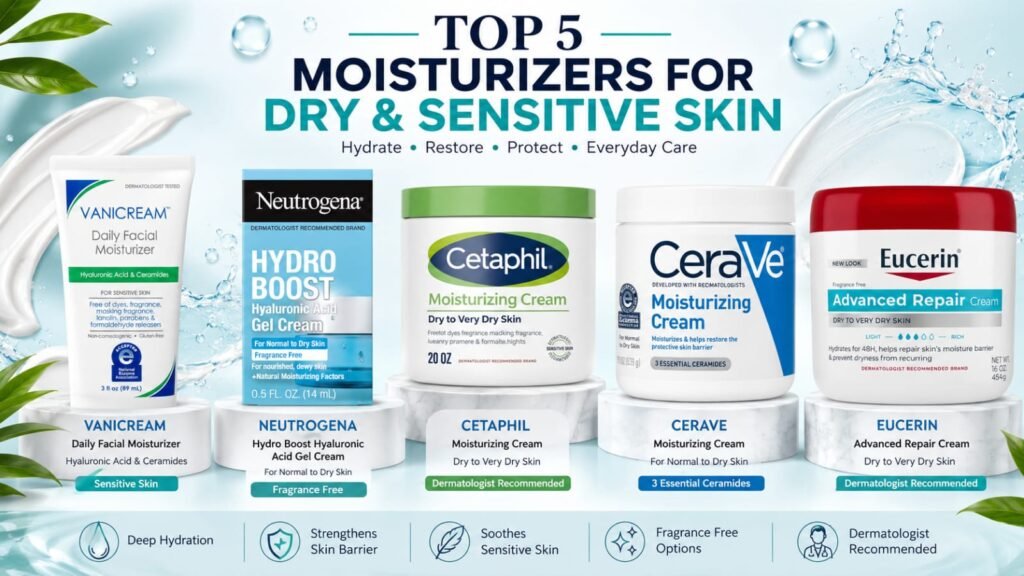 best moisturizers for dry skin