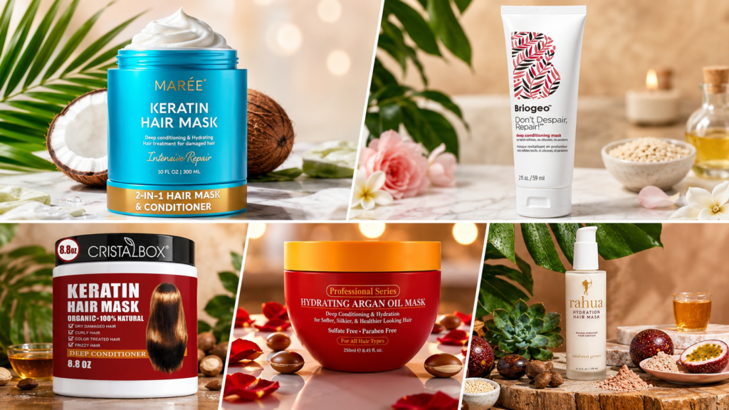 Top 5 best Hair Masks for Dry Frizzy Hai