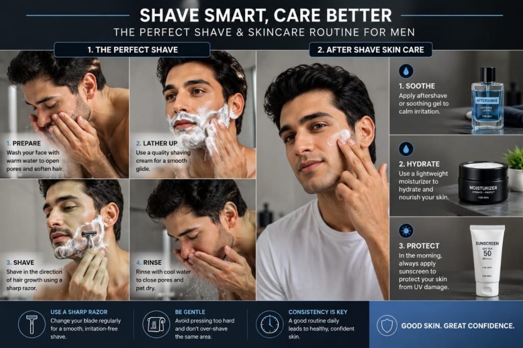 Skincare After Shaving